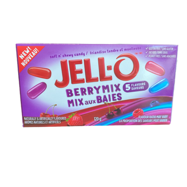 Jell-O Soft N' Chewy Berry Mix TB