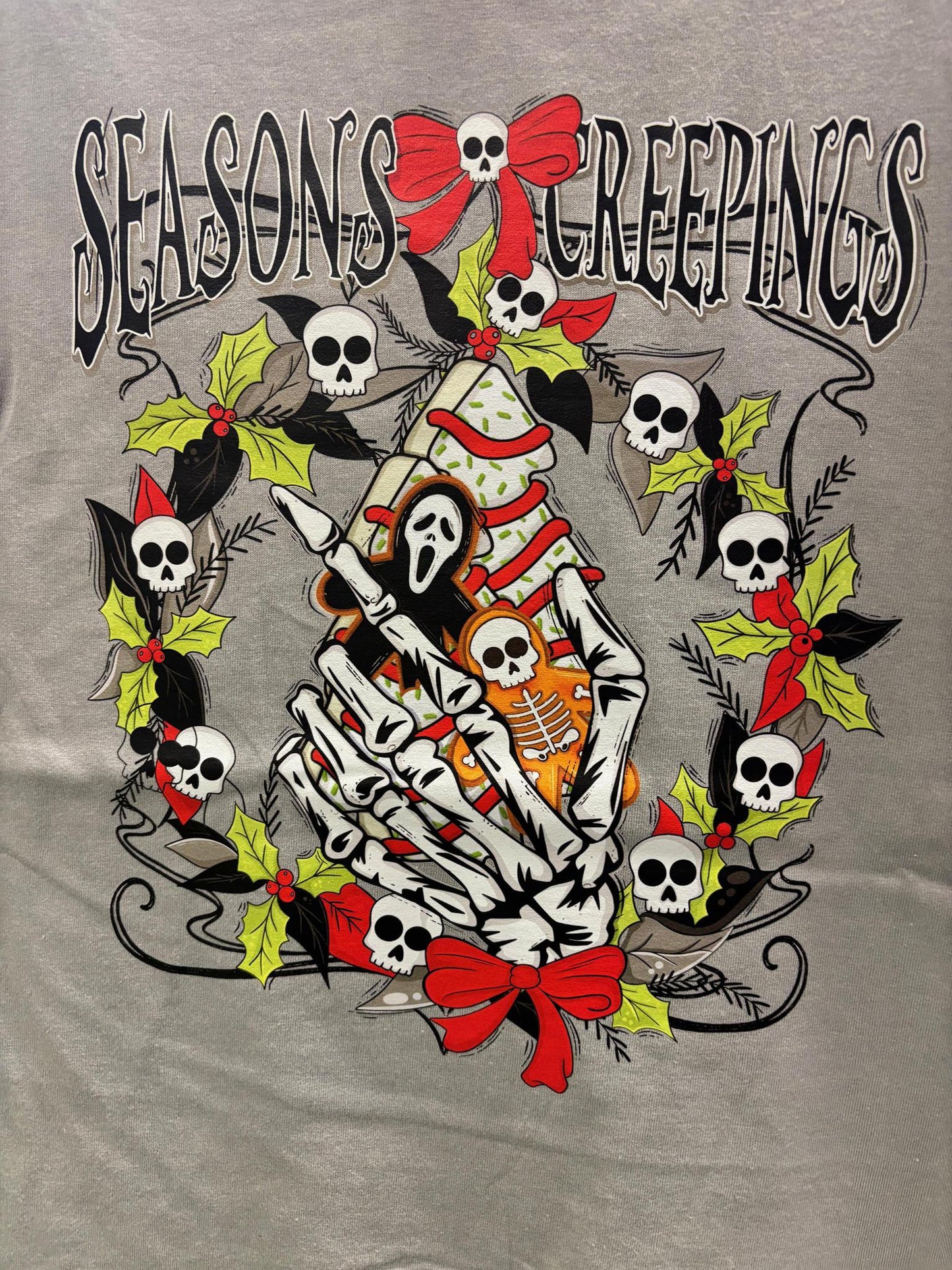 Seasons Creepings Tshirt Grey