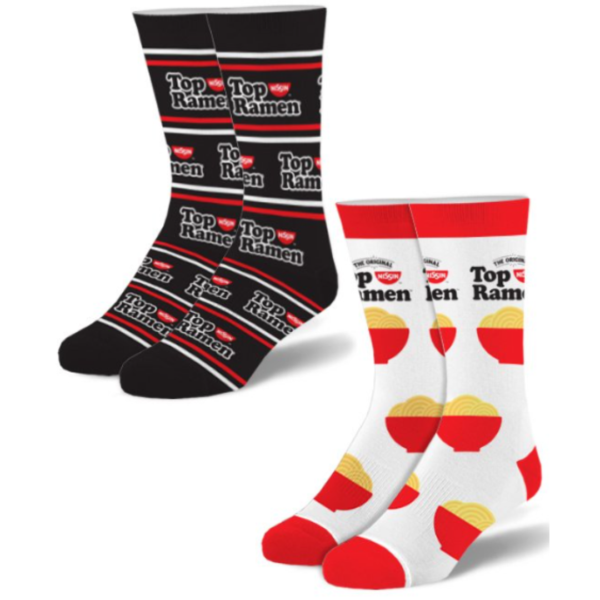 Top Ramen Socks 2 pack