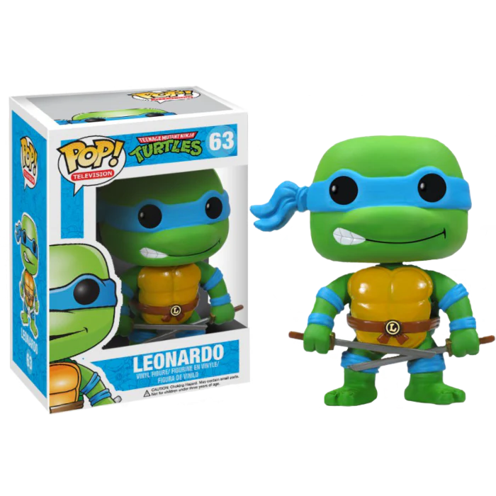 Funko Pop 60-63 TMNT (Vaulted)