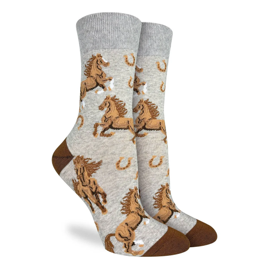 GLS Crew 5-9 Socks Horses
