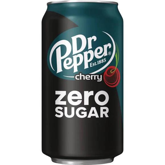 Dr Pepper Cherry Zero Sugar Can