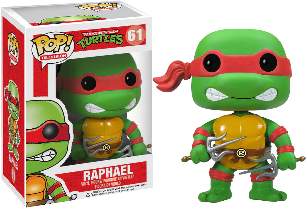 Funko Pop 60-63 TMNT (Vaulted)
