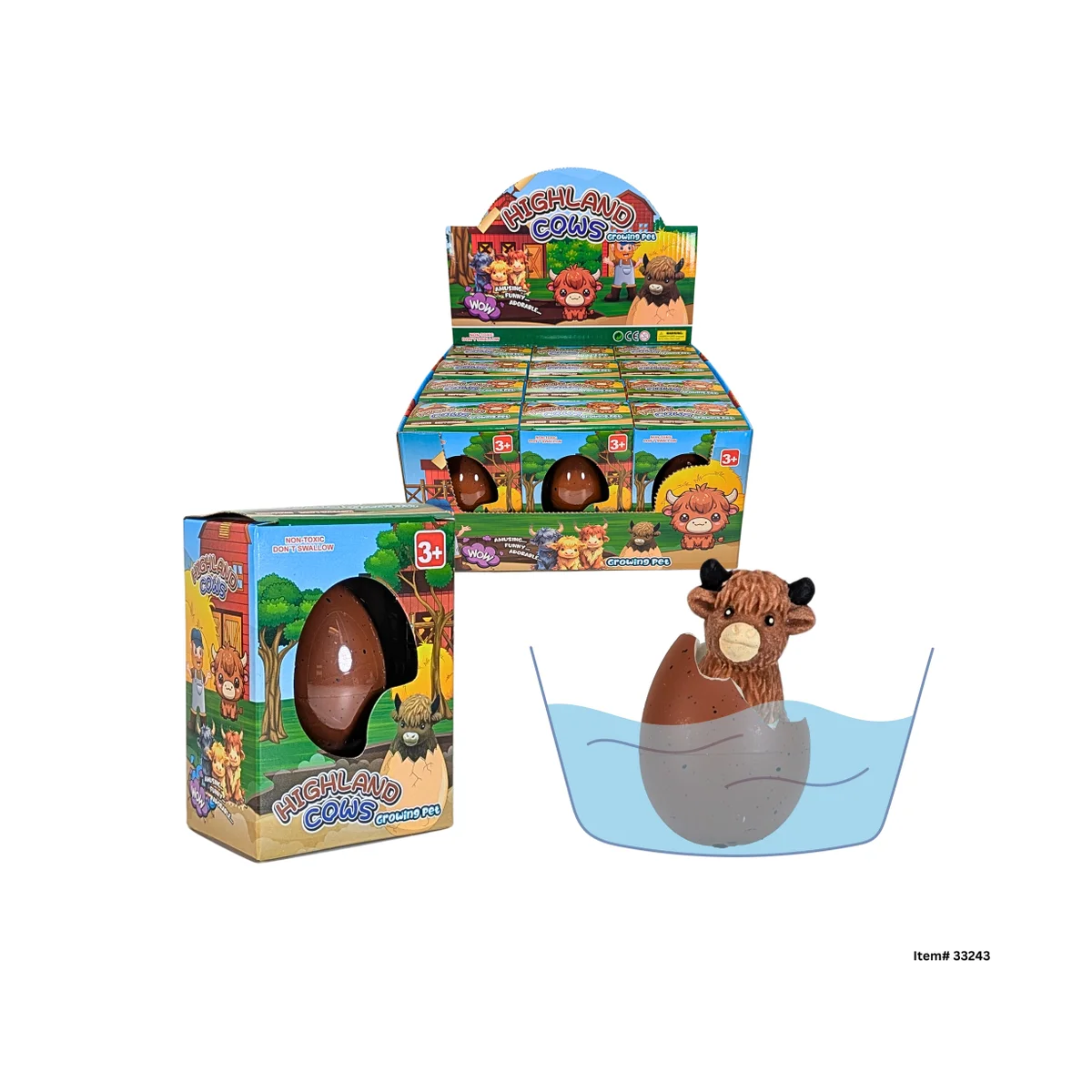 Grow Highland Cow Egg
