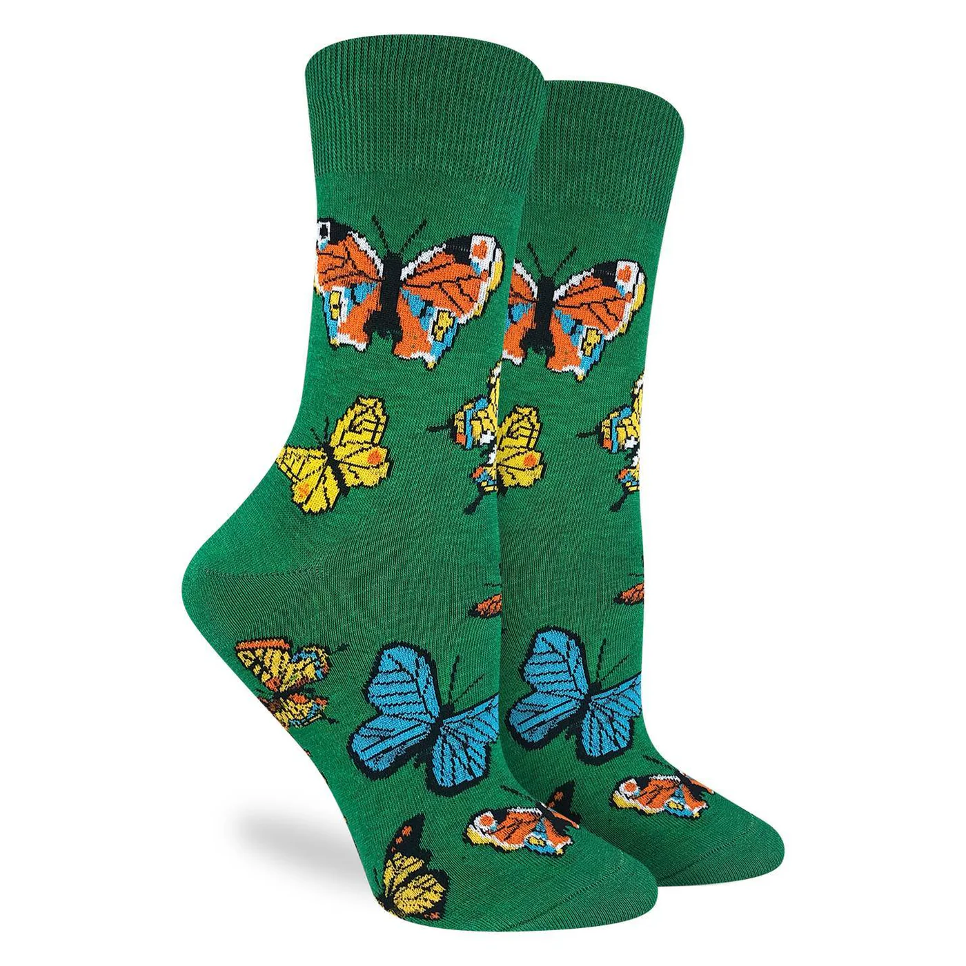 Good Luck Socks Crew 5-9 Butterflies