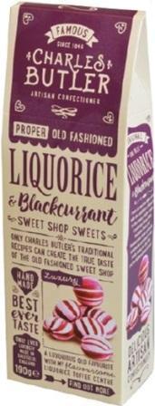 Licorice Black Currant Hard Candy Box
