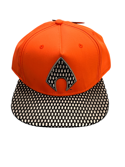 Hat JL Aquaman Orange Snap Back