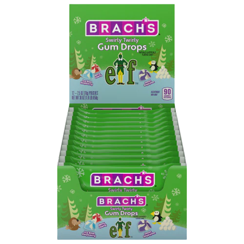 Brach's Elf Swirly Twirly Gum Drops