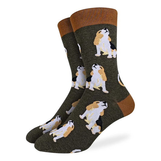 GLS Crew 7-12 Socks Beagle Dog
