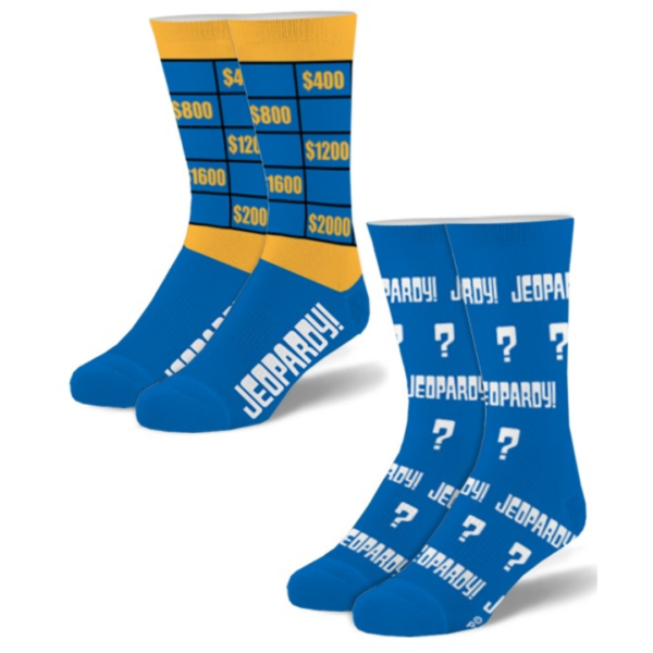 Jeopardy Socks 2 pack