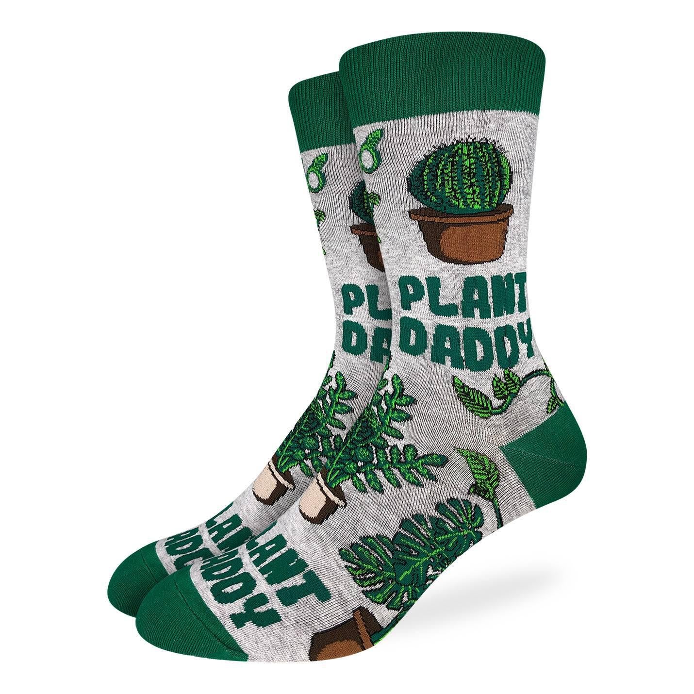 Good Luck Socks Crew 13-17 Plant Daddy