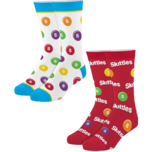 Skittles Socks 2 pack