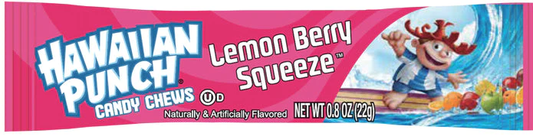 HAWAIIAN PUNCH CHEW BAR LEMON BERRY SQUEEZE