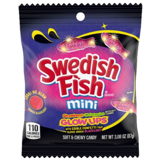 Swedish Fish Mini Glowups Peg Bag