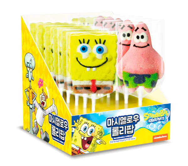 Spongebob Marshmallow Lollipop