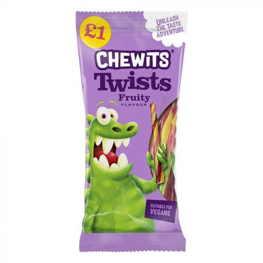Chewits Fruity Twists Vegan Friendly UK