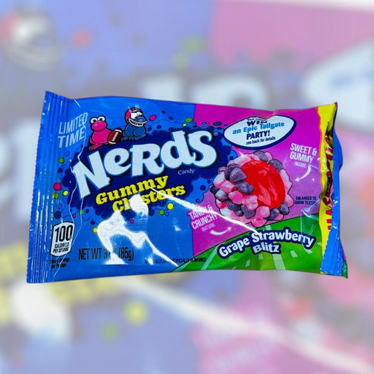 Nerds Gummy Clusters Grape Strawberry Blitz