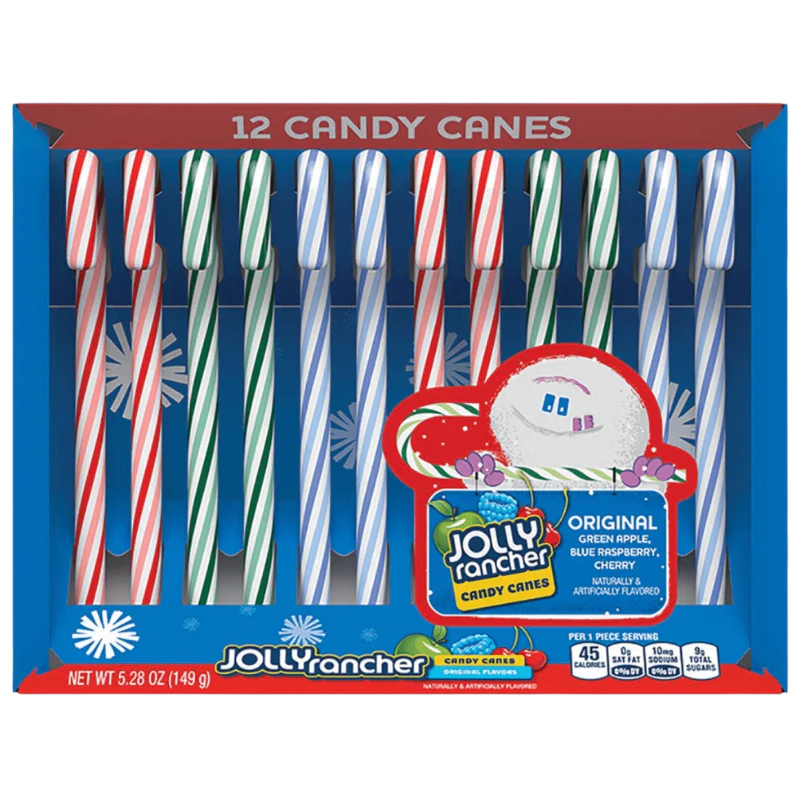 Jolly Rancher Candy Canes