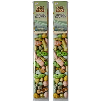 Chocolate Rocks Riverstones Tube