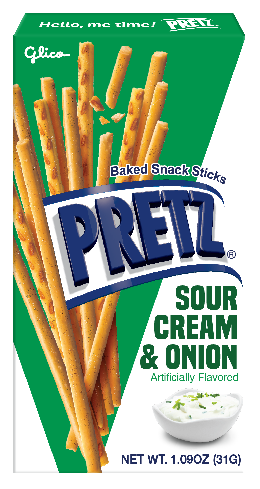 Glico Pretz Sour Cream & Onion