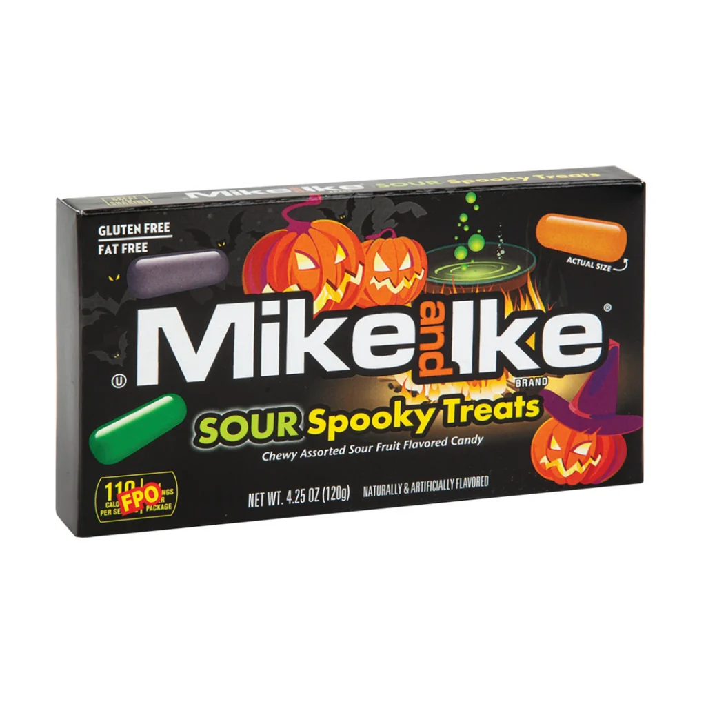 Mike & Ike Sour Spooky Treats Theatre Box