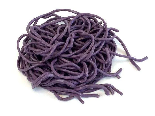 Laces Grape Shoe String Licorice 100g