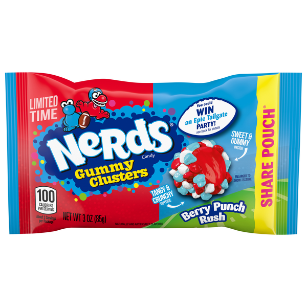 Nerds Gummy Clusters Berry Punch Rush