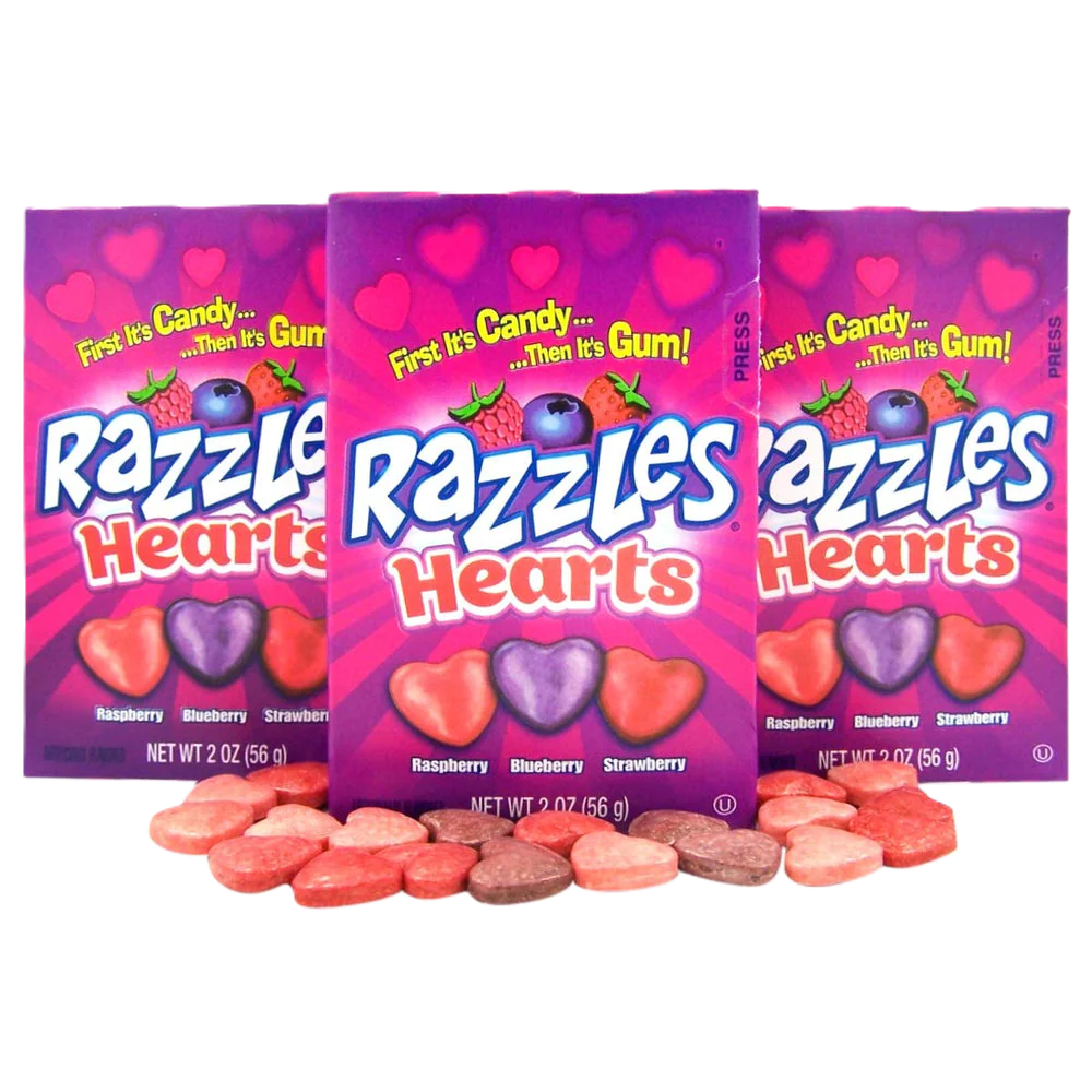 Razzles Hearts
