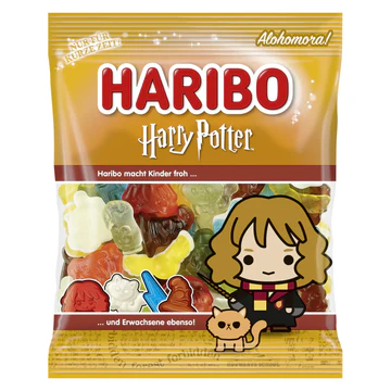 Haribo Harry Potter Gummy Hermione Bag 113g