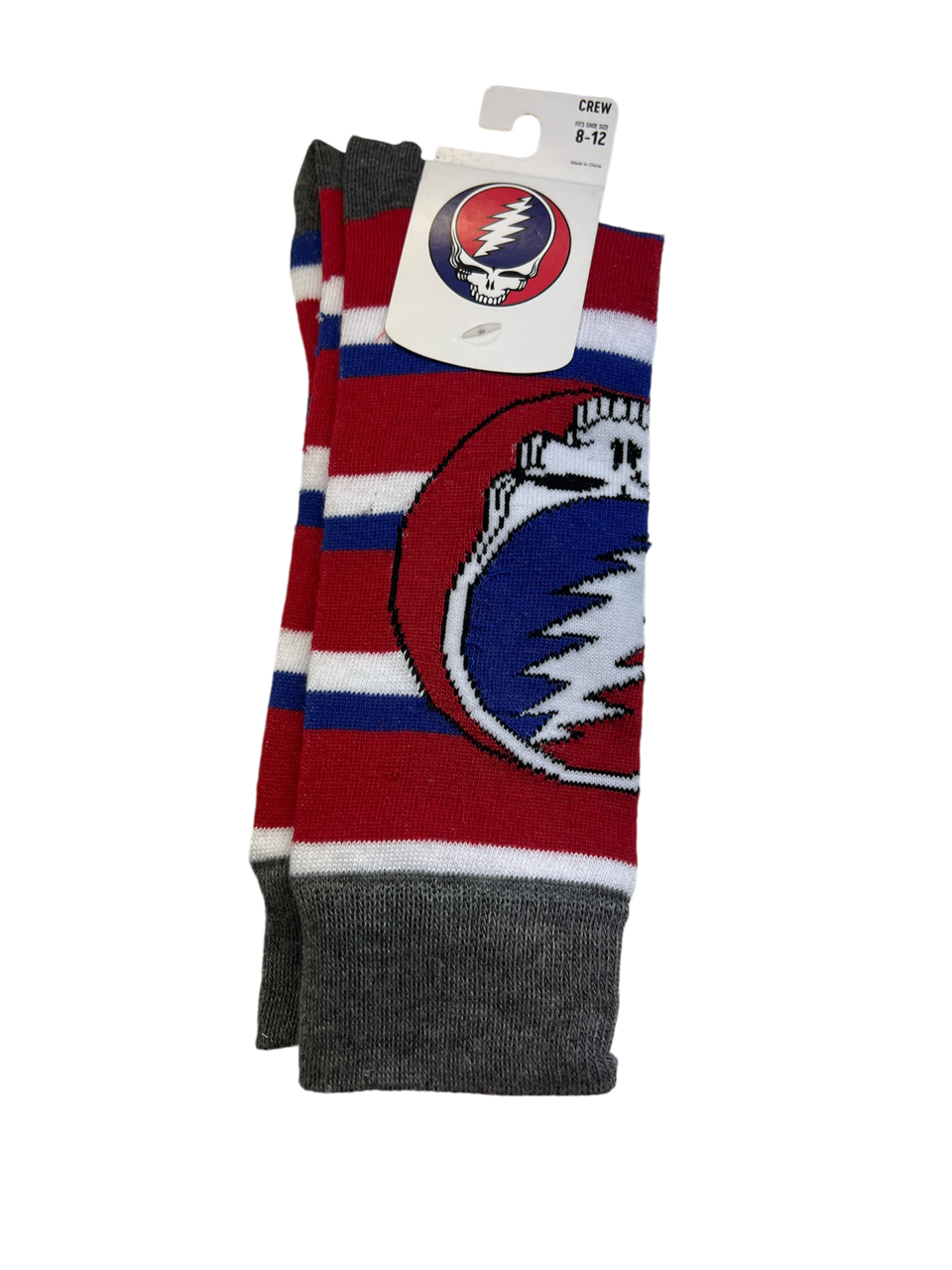 Socks Grateful Dead Crew Size 8-12