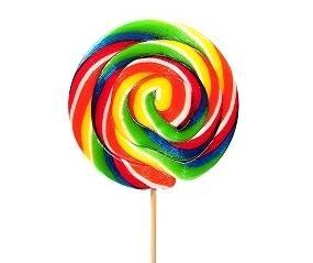 Tip Top Rainbow Lollipop 80g