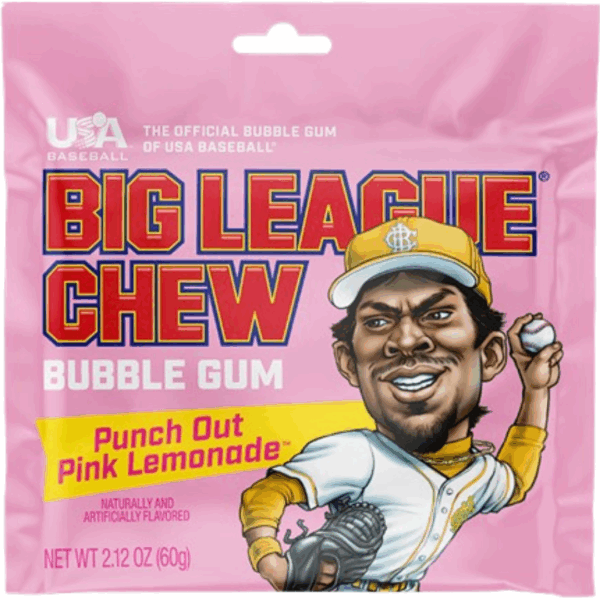 BIG LEAGUE CHEW PINK LEMONADE