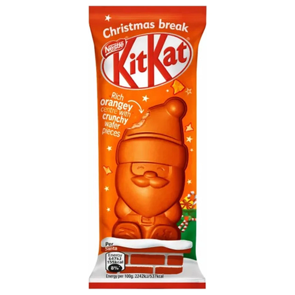 Nestle Kit Kat Santa Orange 29g UK