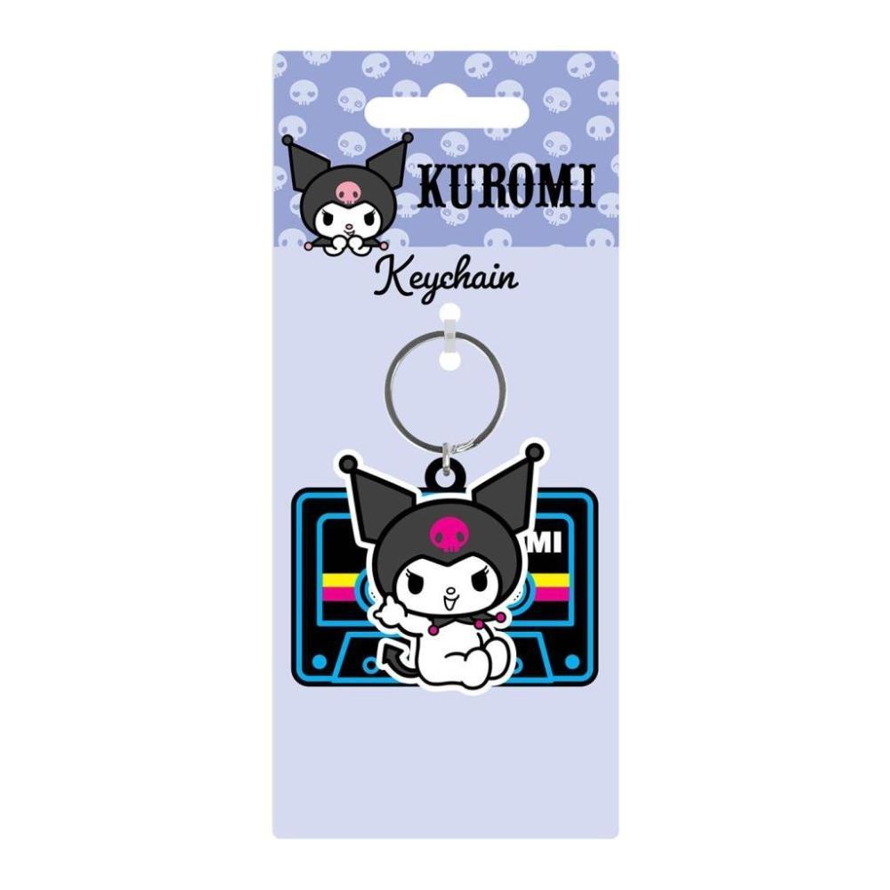 Keychain Hello Kitty Kuromi Spinner