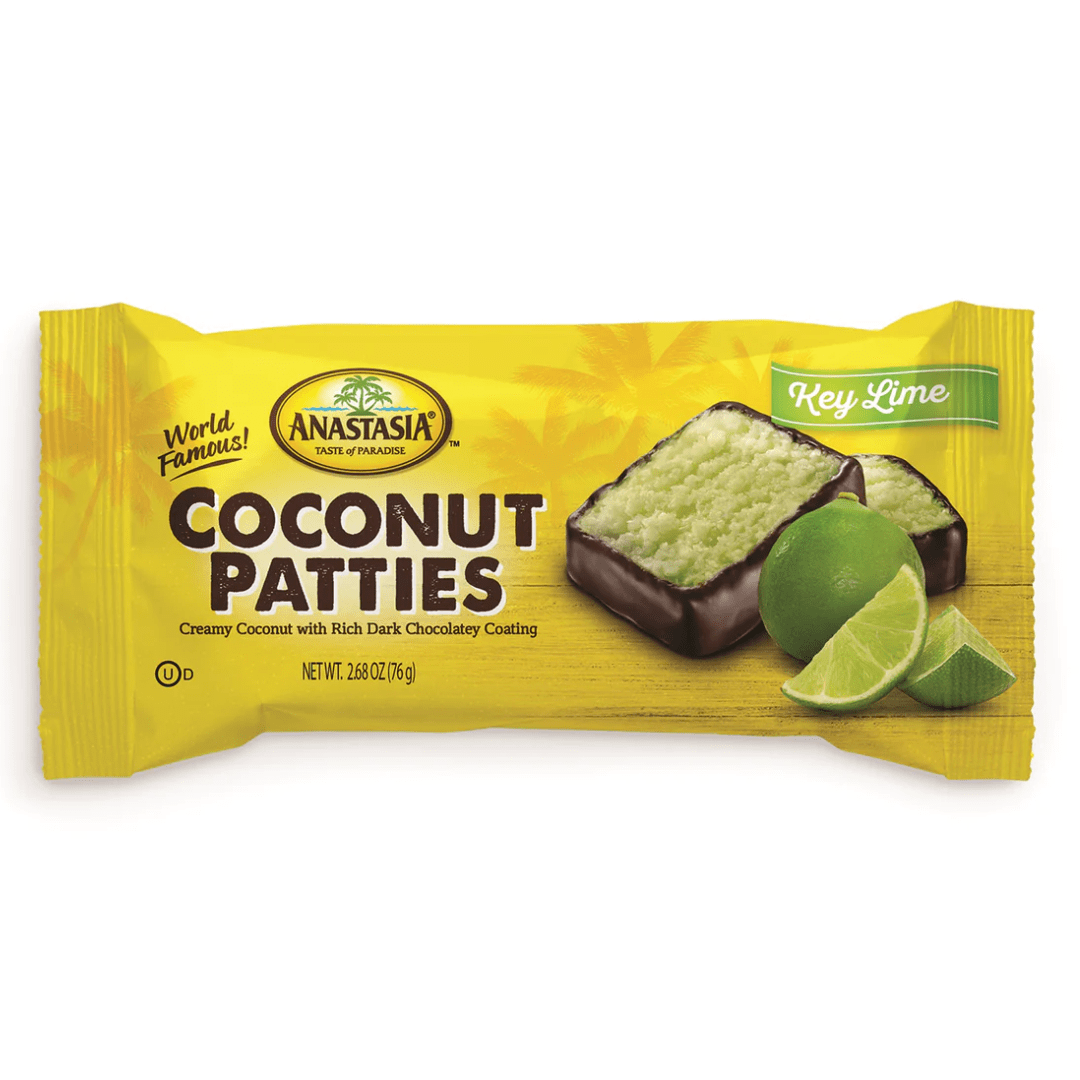 Coconut Patties Kiwi Lime