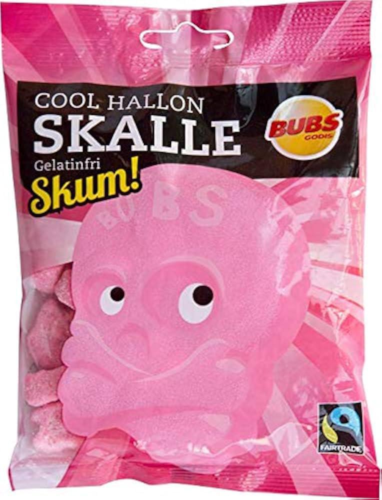 Bubs Raspberry Skulls Peg Bag