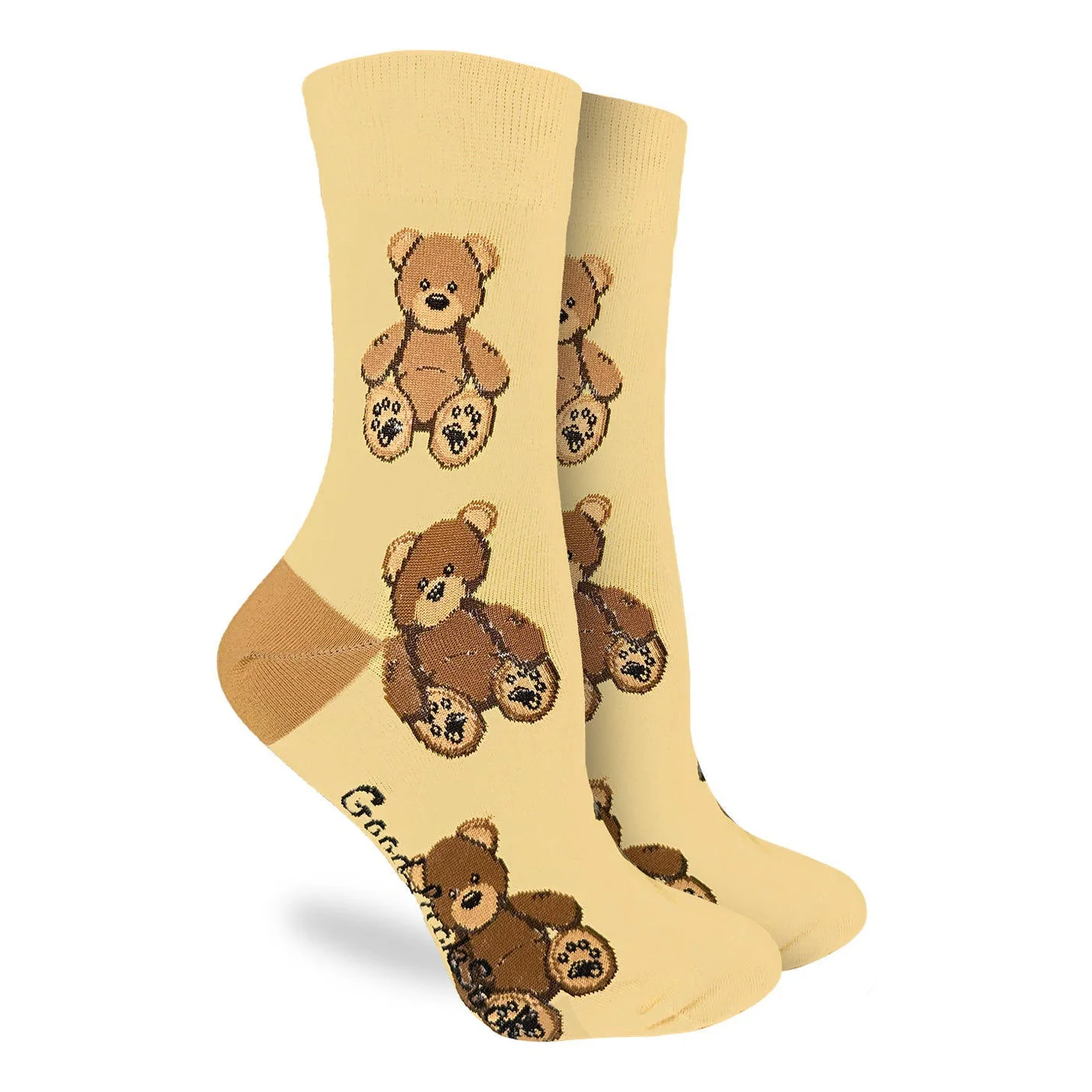 Good Luck Socks Crew 5-9 Teddy Bears