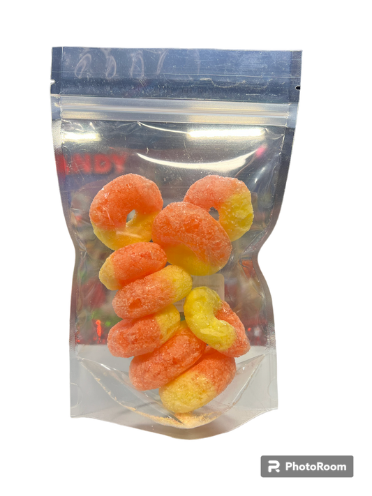 Freeze Dried Peach Rings