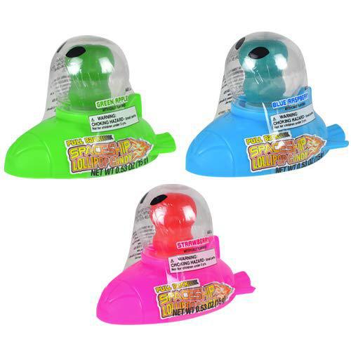Koko's Pull-Back Spaceship Lollipop