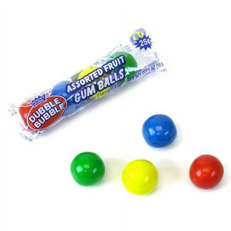 Dubble Bubble Gumballs 4pk