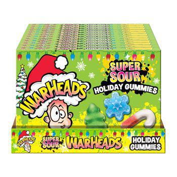 Warheads Sour Holiday Shapes Box