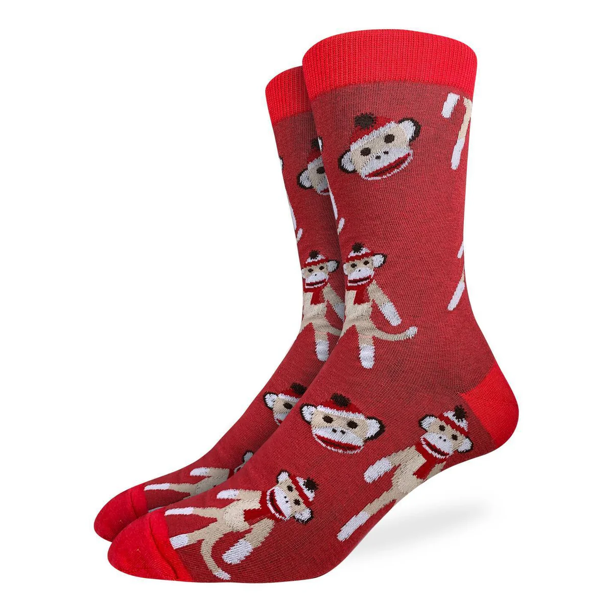 GLS Crew 7-12 Socks Sock Monkeys