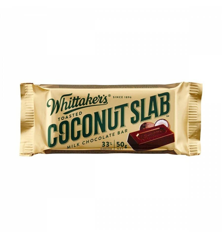 Whittakers Coconut Slab 50g