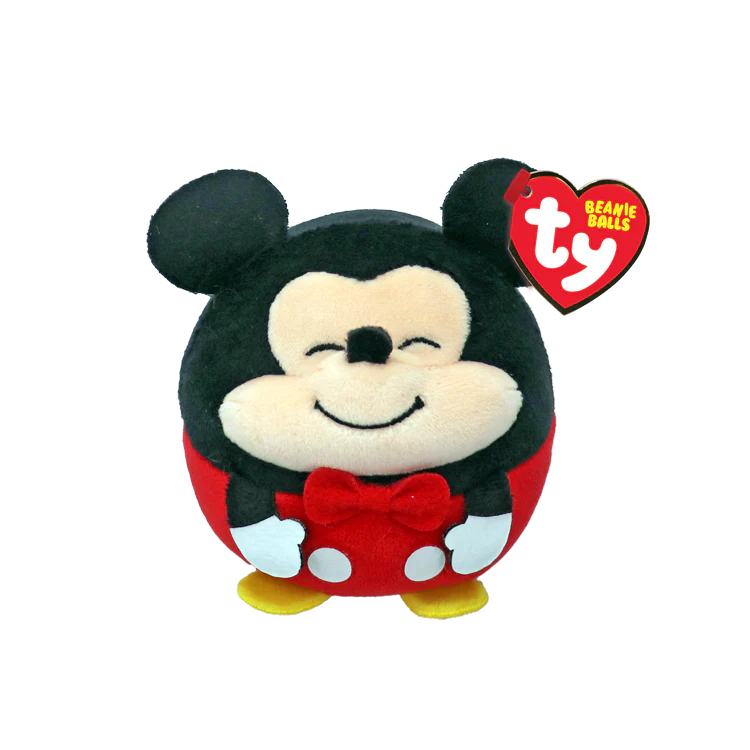 TY Puffies (Beanie Balls) Mickey Mouse