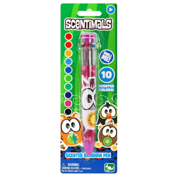 10 In 1 Scentimals Rainbow Scented Pen