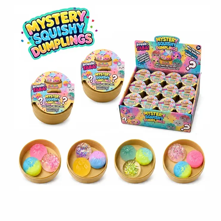 Mystery Squishy Mini Triple Pack Dumpling