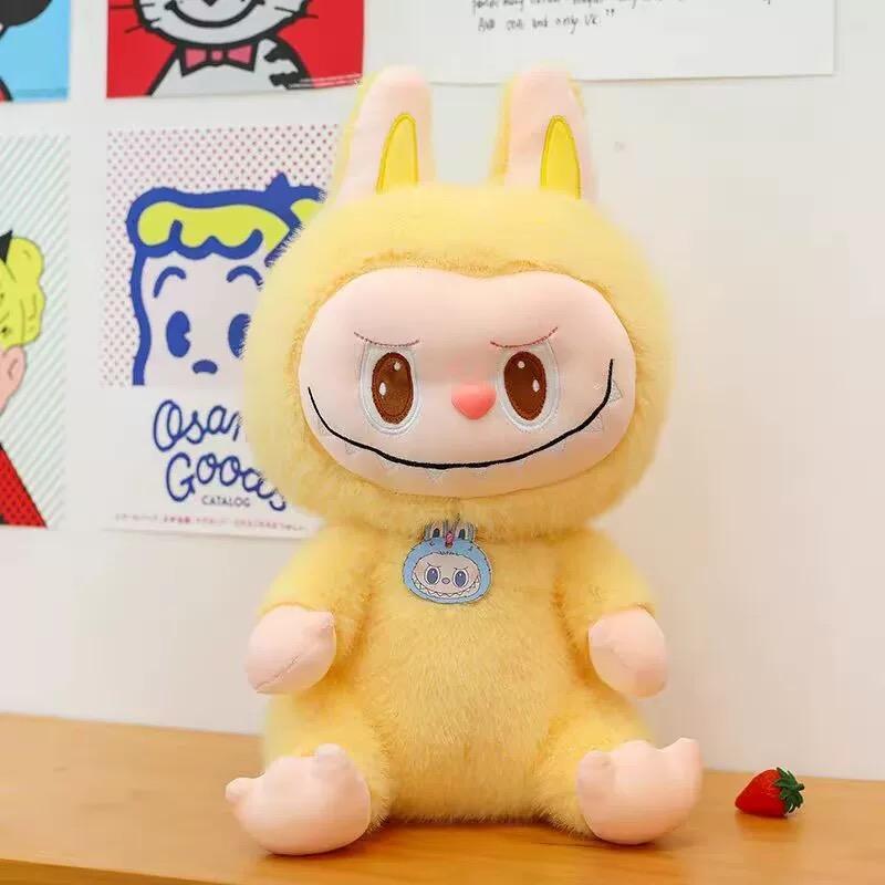 Labubu Inspired 10" Plush Yellow
