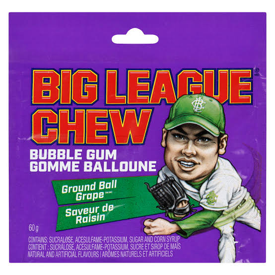 Big League Chew Grape Cdn