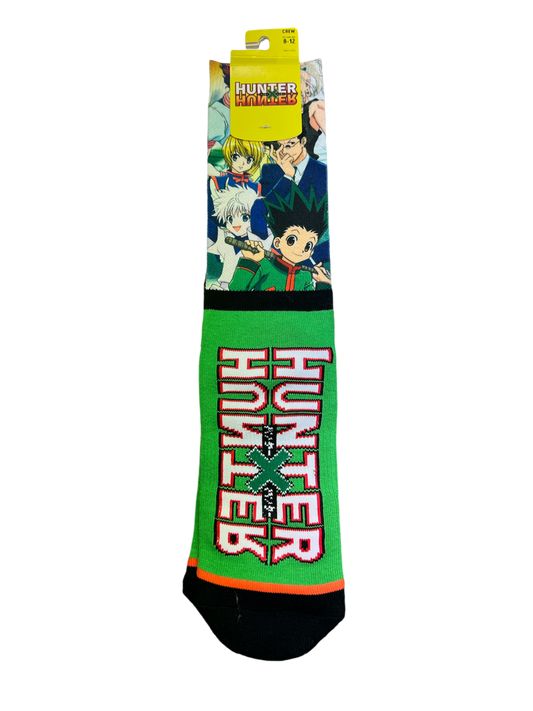 Socks Hunter X Hunter Green Sublimated Size 8-12