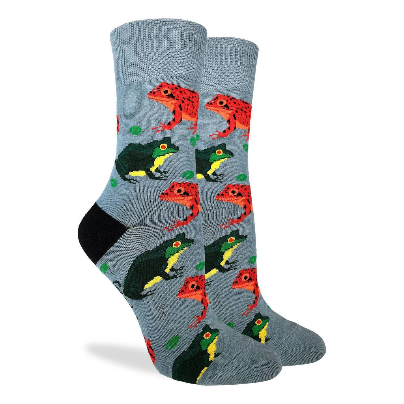 Good Luck Socks Crew 5-9 Frogs